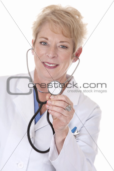 doctor listening