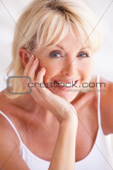 Portrait Of Attractive Senior Woman