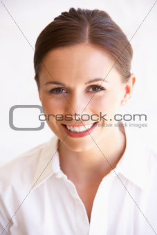 Portrait Of Attractive Young Woman