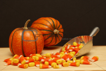 Halloween Candy Scene