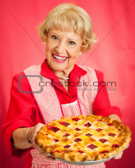 Grandmas Homemade Cherry Pie