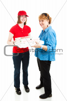 Pizza Delivery Full Body