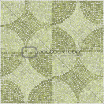 Sardes stone mosaic texture. (High.res.)