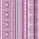 Seamless striped pink pattern