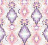 Abstract geometric seamless aztec pattern