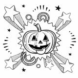 Halloween excitement sketch