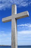 Big stone cross in Cascais