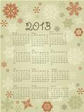 Vector 2013 Calendar