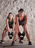 Beautiful Women in Boot Camp Style Workout