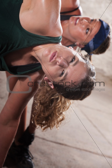 Women Doing Boot Camp Workout