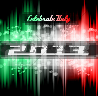2013 Italian New Year Celebration Background 