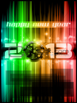 2013 New Year Celebration Background 