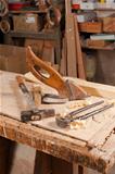 Old carpentry tools 