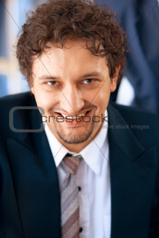Young Smiling Businessman