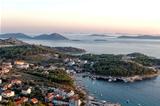 Adriatic coast at sunset