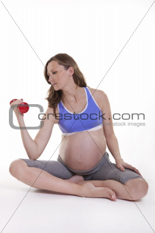 Pregnant woman's fitness