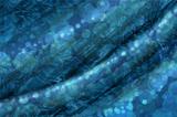 Blue silk abstract background