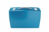 Blue briefcase