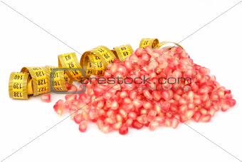 pomegranate seed and meter