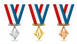 Crystal medals