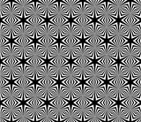 Seamless hexagons texture. Vector art.