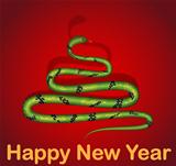 New Year snake