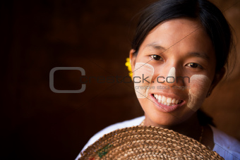 Pretty Myanmar girl