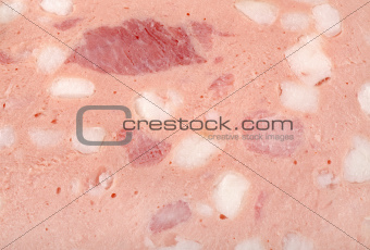 Background of boiled sausage