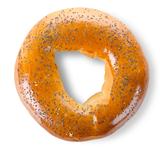 Bagel with poppy seeds