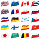 Set of World flags icons