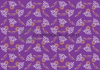 Seamless pattern with Christmas bells