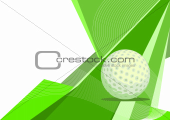 Golf, abstract design