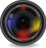 camera photo lens with shutter