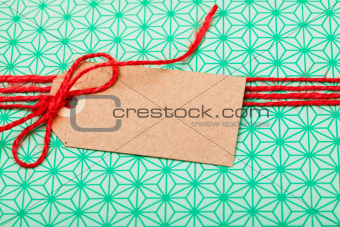 Simple gift with tag