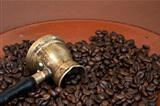 Arab copper coffee pot