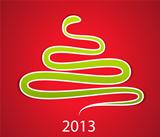 2013 gift card with snake