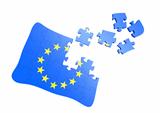 EU flag jigsaw