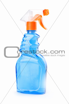 bottle of window cleaner