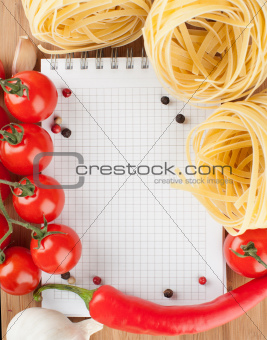 notebook for recipes