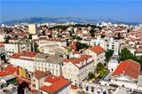 Aerial View on Diocletian Palace and City of Split, Croatia
