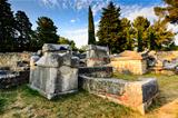 Church Ruins in the Ancient Town of Salona near Split, Croatia