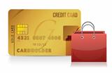 credit card shopping concept