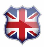 uk england shield illustration design
