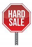 hard sale sign illustration