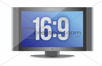 16:9 flat screen monitor