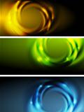 Bright vector banners collection