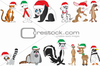 Christmas Animals Collection