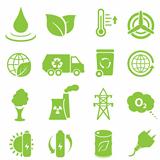 Ecology and environment icons