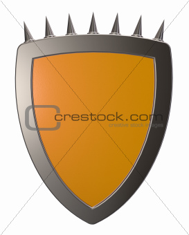 shield with prickles