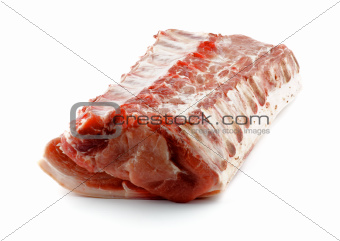 Raw Pork with Ribs